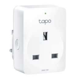 TP-LINK (TAPO P110M) Mini Smart Wi-Fi Plug, Energy Monitoring, Remote Access, Scheduling, Away Mode, Voice Control, Matter Certi