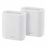 Asus (ExpertWiFi EBM68) AX7800 Tri-Band Wi-Fi 6 Business Mesh System, 2 Pack, Guest Networks, Commercial Grade Security, White