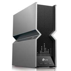 TP-LINK (Archer BE800) BE19000 Tri-Band Wi-Fi 7 Router, MLO, 2x 10G Ports, EasyMesh Compatible, LED Screen w/ Customised Graphic