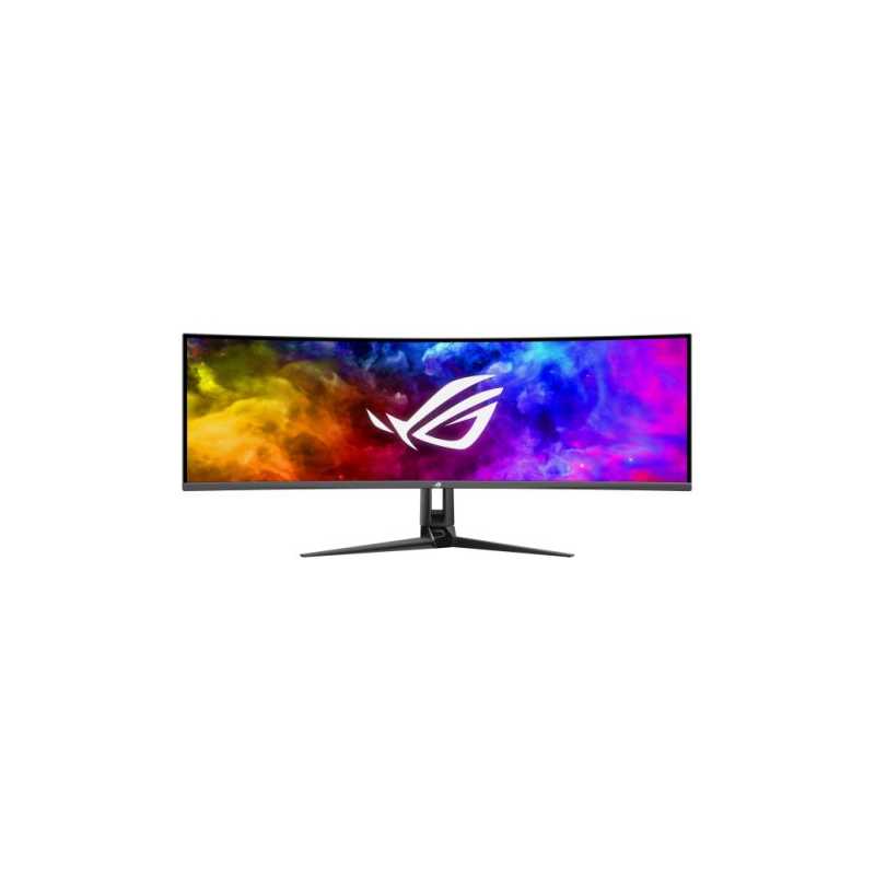 Asus 49" ROG Swift OLED Super Ultrawide Curved Gaming Monitor (PG48UQ), 5120 x 1440, 0.03ms, 144Hz, G-Sync, Heatsink, Smart KVM