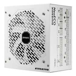 Antec 1000W NeoECO NE1000GM PSU, Fully Modular, FDM Fan, 80+ Gold, ATX 3.0, PCIe 5.0, Zero RPM Manager, Compact Design, White
