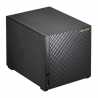 ASUSTOR AS1004T V2 4-Bay NAS Enclosure (No Drives), Dual Core 1.6GHz CPU, 512MB, USB3, Diamond-Plate Finish