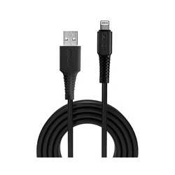 LINDY 31319 0.5m USB to Lightning Cable, Black