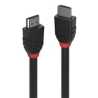 Lindy 36771 1m 8K60Hz HDMI Cable, Black Line