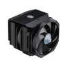 COOLER MASTER MasterAir MA624 Stealth Fan CPU Cooler, Universal Socket, Dual 140mm SickleFlow PWM with Additional 120mm Fan for 