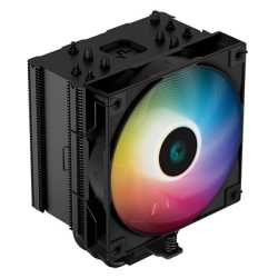 DeepCool AG500 BK ARGB Fan CPU Cooler, Universal Socket, Fine-Tuned 120mm PWM Addressable RGB Fan, 1850RPM, 5 Heat Pipes, 240W H
