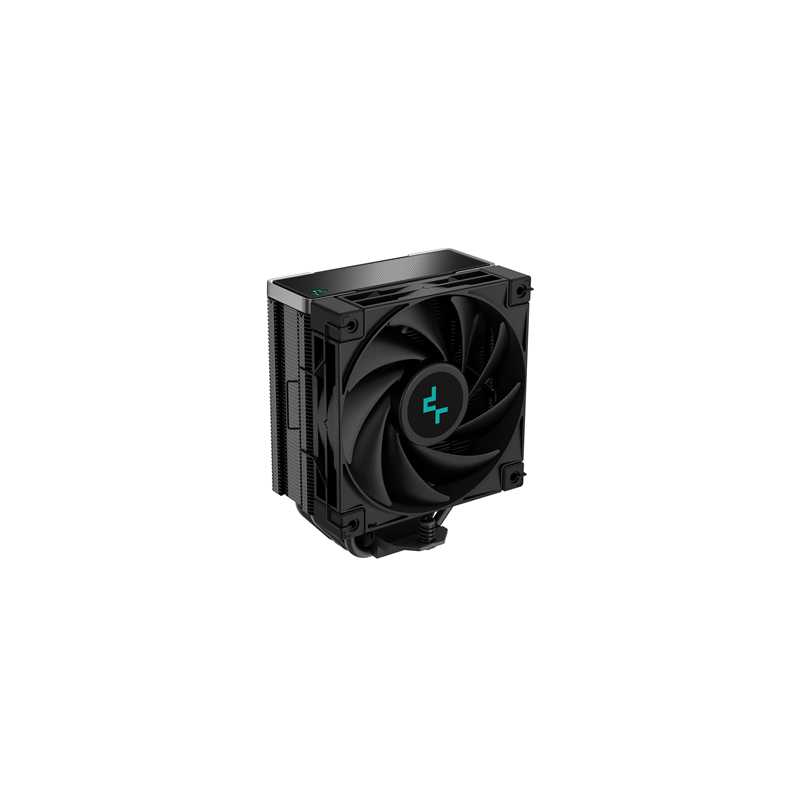 DeepCool AK400 Zero Dark Fan CPU Cooler, Universal Socket, High Performance 120mm Silent Hydro Bearing PWM Black Fan, 1850RPM, 4