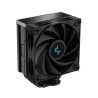 DeepCool AK400 Zero Dark Fan CPU Cooler, Universal Socket, High Performance 120mm Silent Hydro Bearing PWM Black Fan, 1850RPM, 4