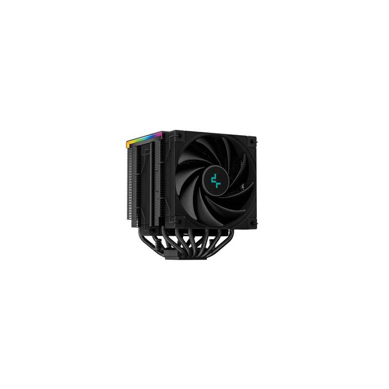 DeepCool AK620 Digital CPU Cooler, Black, 2x 120mm Fan, Dual Tower, ARGB, 6x Direct Touch Copper Heatpipes, Intel/AMD