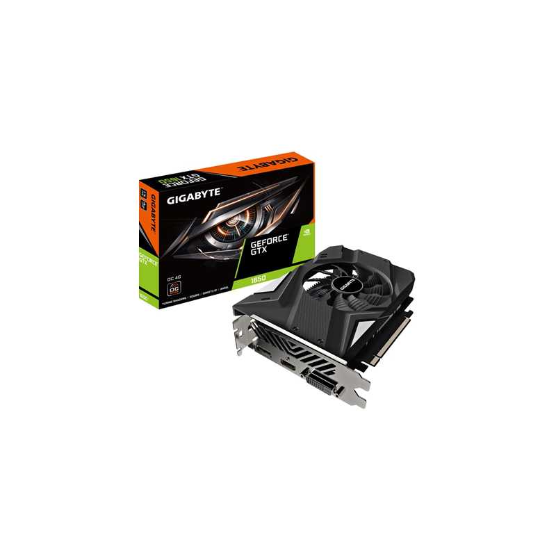 Gigabyte Nvidia GeForce GTX 1650 D6 OC 4GB Single Fan Compact Graphics Card