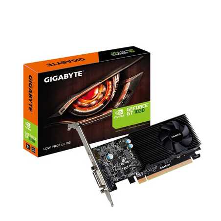 Gigabyte Nvidia GeForce GT 1030 2GB DDR5 Low Profile Single Fan Graphics Card