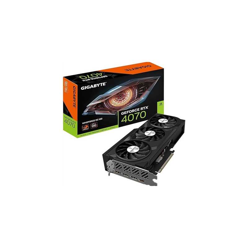 Gigabyte Nvidia GeForce RTX 4070 WINDFORCE OC 12GB Graphics Card
