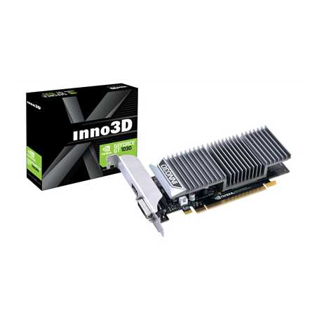 Inno3D Nvidia GeForce GT 1030 2GB GDDR5 Low Profile DVI/HDMI Fanless Graphics Card