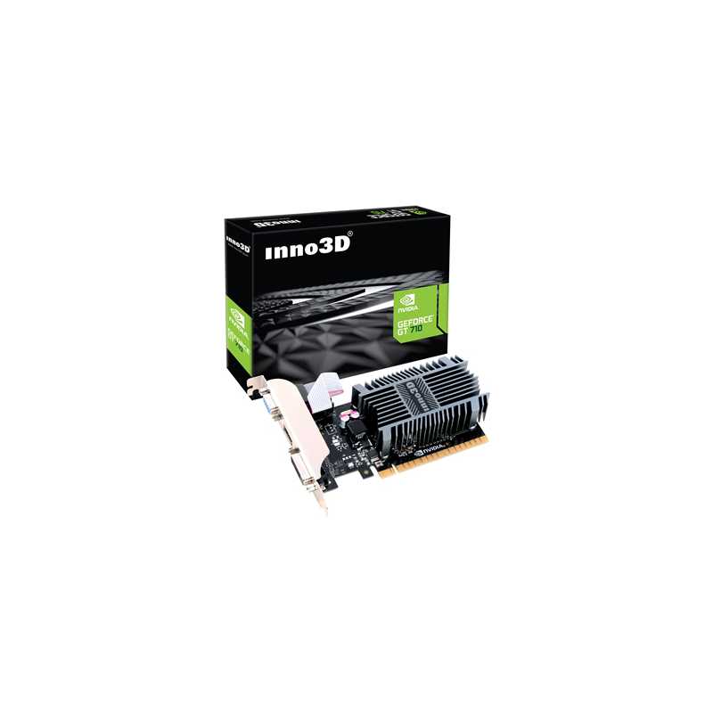 Inno3D Nvidia GeForce GT710 2GB DDR3 Low Profile Silent Graphics Card