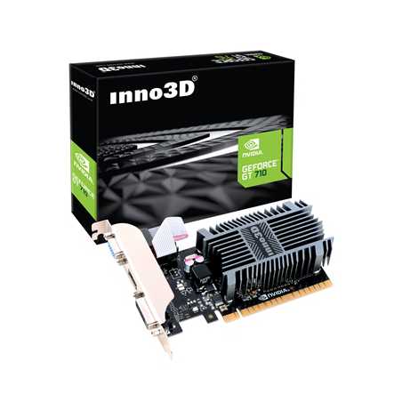 Inno3D Nvidia GeForce GT710 2GB DDR3 Low Profile Silent Graphics Card