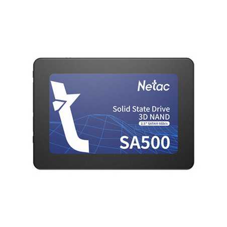 Netac SA500 (NT01SA500-240-S3X) 240GB 2.5 Inch SSD, Sata 3 Interface, Read 520MB/s,Write 450MB/s, 3 Year Warranty