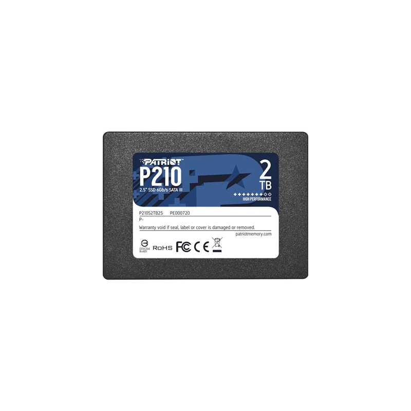 Patriot P210 SSD 2TB SATA 3 Internal Solid State Drive 2.5"