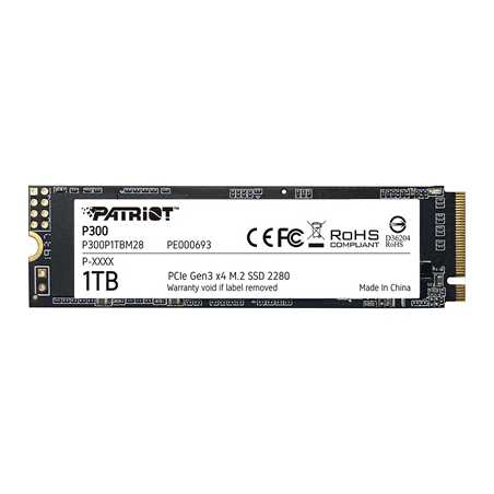 Patriot P300 1TB M.2 2280 PCIe NVMe SSD