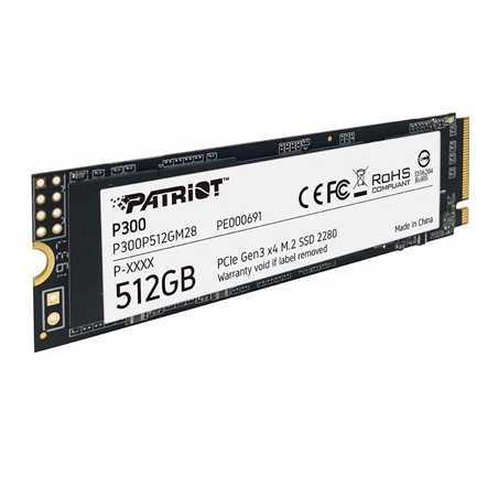 Patriot P300 512GB M.2 2280 PCIe NVMe SSD