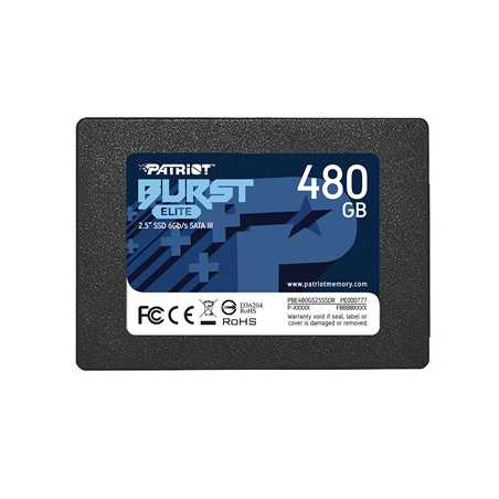 Patriot Elite 480GB 2.5" SATA III SSD Drive