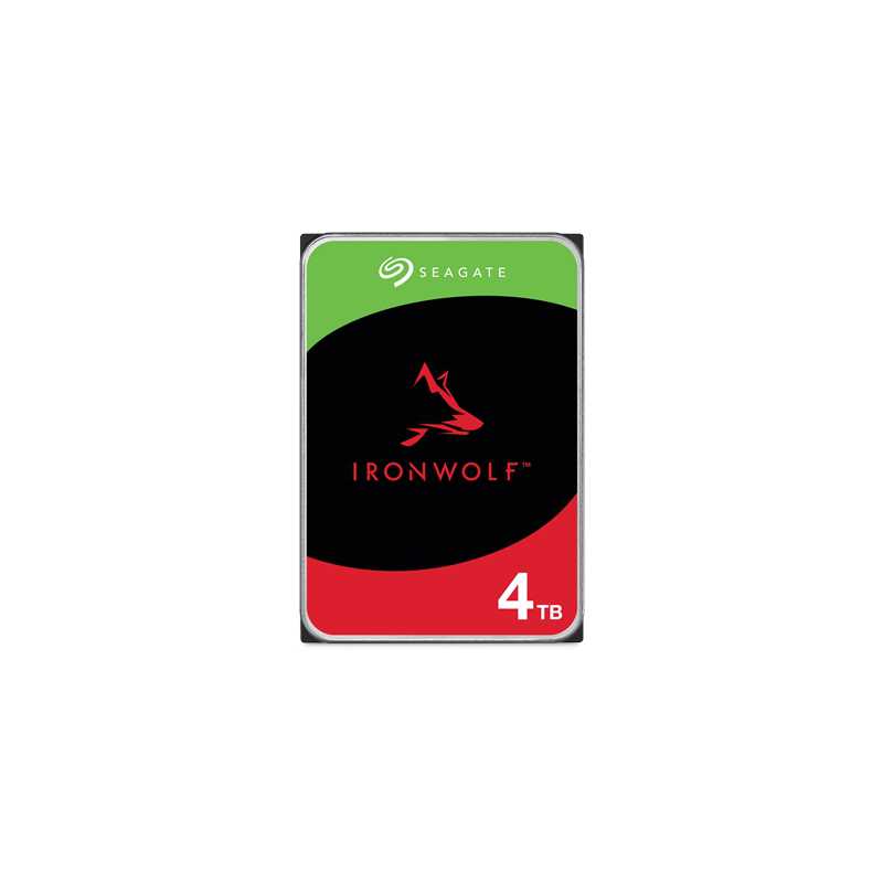 Seagate Ironwolf NAS ST4000VN006 4TB 3.5" 5400RPM 256MB Cache SATA III Internal Hard Drive