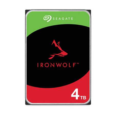 Seagate Ironwolf NAS ST4000VN006 4TB 3.5" 5400RPM 256MB Cache SATA III Internal Hard Drive