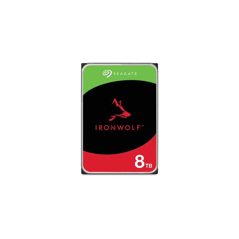 Seagate IronWolf NAS ST8000VN004 8TB 3.5" 7200RPM 256MB Cache Sata lll Internal Hard Drive