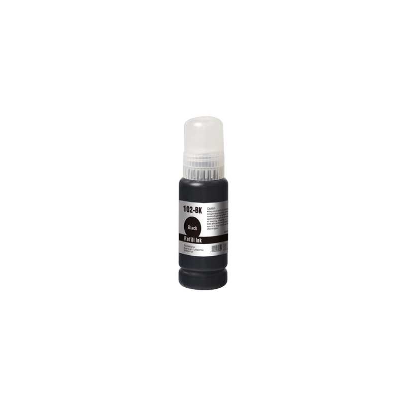 InkLab 102 Epson Compatible EcoTank Black Ink Bottle