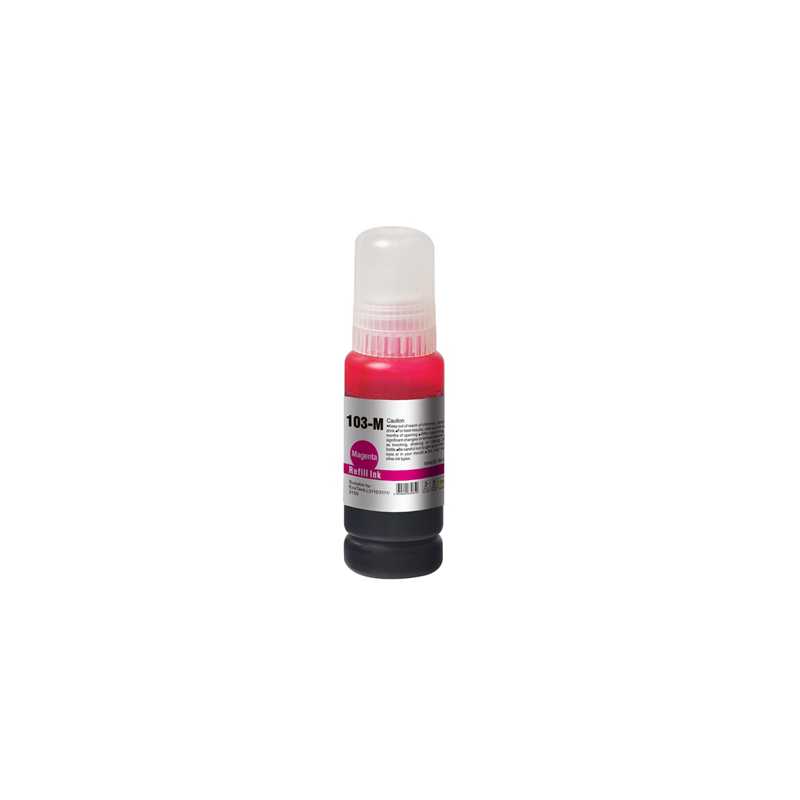 InkLab 103 Epson Compatible EcoTank Magenta ink bottle