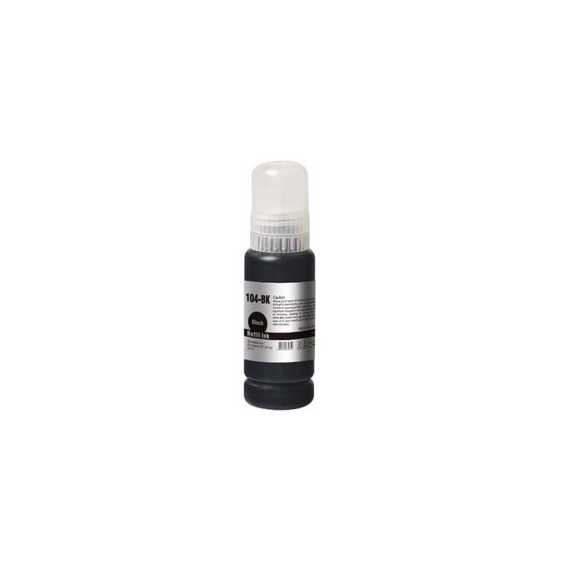 InkLab 104 Epson Compatible EcoTank Black Ink Bottle