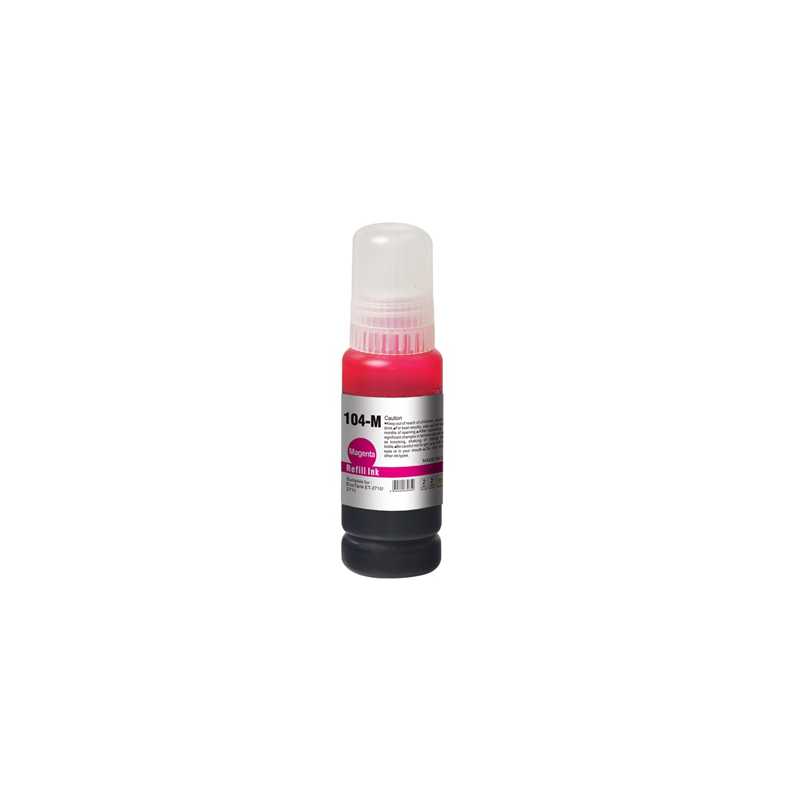 InkLab 104 Epson Compatible EcoTank Magenta Ink Bottle