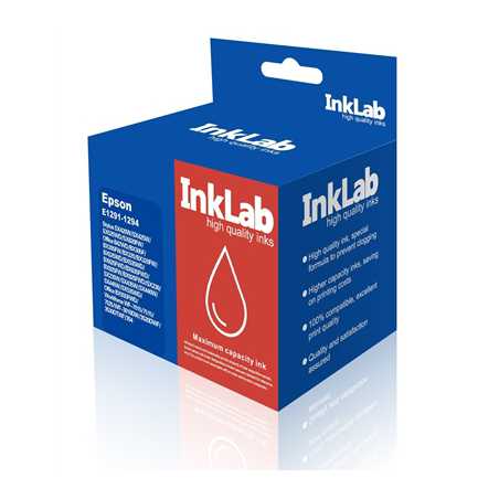 InkLab 1291-1294 Epson Compatible Multipack Replacement Ink