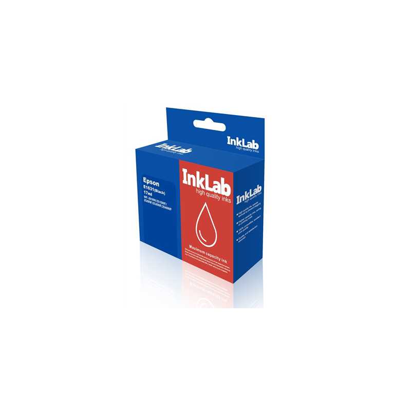 InkLab 1631 Epson Compatible Black Replacement Ink