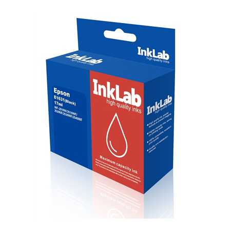 InkLab 1631 Epson Compatible Black Replacement Ink