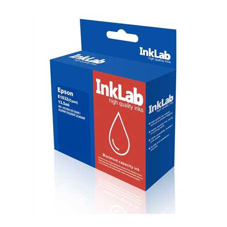 InkLab 1632 Epson Compatible Cyan Replacement Ink