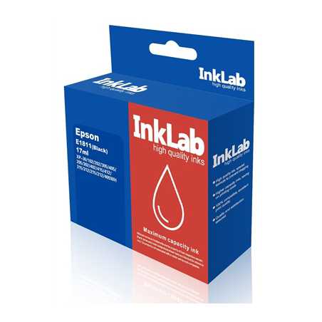 InkLab 1811 Epson Compatible Black Replacement Ink