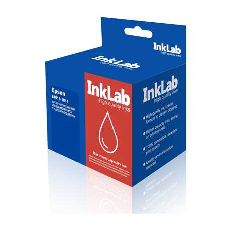 InkLab 1811-1814 Epson Compatible Multipack Replacement Ink