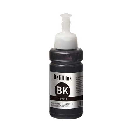 InkLab 6641 Epson Compatible EcoTank Black ink bottle
