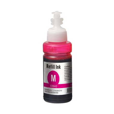 InkLab 6643 Epson Compatible EcoTank Magenta ink bottle