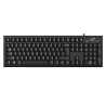 Genius KB-100 Wired Smart Keyboard, USB Plug and Play, Customizable Function Keys, Multimedia, Full Size UK Layout Design for Ho