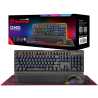 Marvo Scorpion CM420-UK 3-in-1 Gaming Bundle, Keyboard, Mouse and Mouse Pad Wired USB 2.0,  RGB,  Mechanical, Blue Switch, Multi