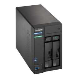 ASUSTOR AS6102T 2-Bay NAS Enclosure (No Drives), Dual Core CPU, 2GB DDR3L, HDMI, USB3