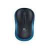 Logitech M185 Wireless Black & Blue Mouse