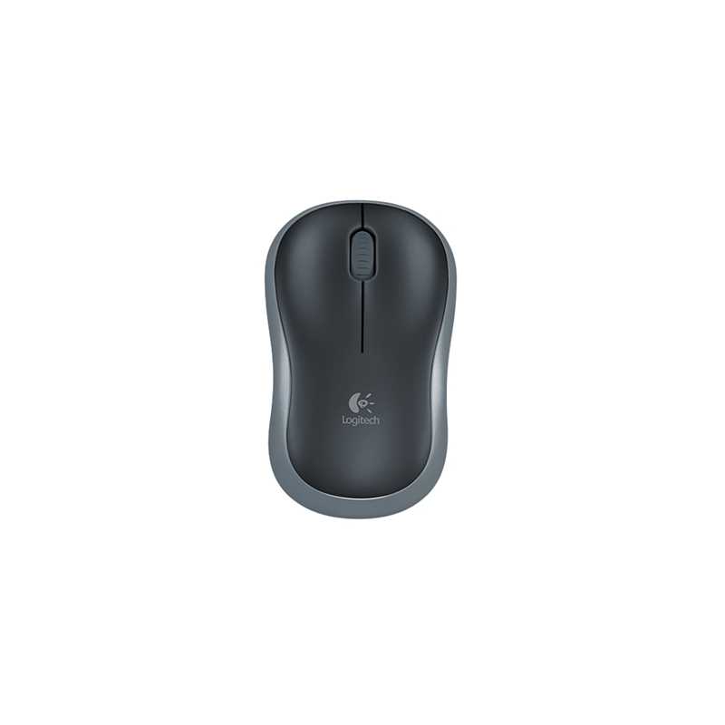 Logitech M185 Wireless Black & Grey Mouse