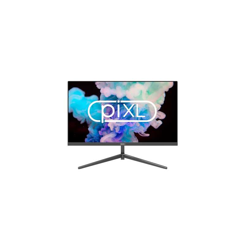 piXL CM215F17 21.5 Inch Frameless Monitor, Slim Design, 5ms Response Time, 75Hz Refresh Rate, Full HD 1920 x 1080, VGA / HDMI, 1