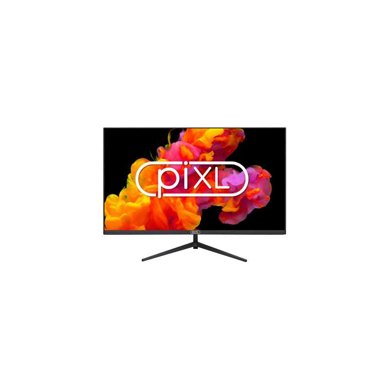 piXL CM32F4 32 Inch Frameless Monitor, Widescreen IPS LCD Panel, Full HD 1920x1080, 4ms Response Time, 60Hz Refresh, Display Por