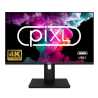 piXL PX27UDH4K 27 Inch Frameless IPS Monitor, 4K, LED Widescreen, 5ms Response Time, 60Hz Refresh, HDMI, Display Port, 2x USB-A+