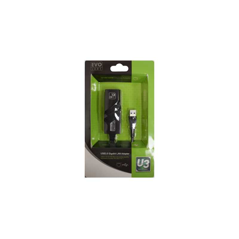 Evo Labs Gigabit USB 3.0 to Ethernet Adapter Evo Labs Gigabit USB 3.0 to Ethernet Adapter