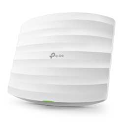 TP-LINK EAP225 Omada AC1350 (867+450) Dual Band Wireless Ceiling Mount Access Point, PoE, GB LAN, Clusterable, MU-MIMO, Free Sof