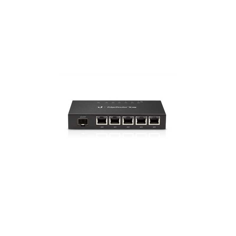 Ubiquiti ER-X-SFP EdgeRouter X SFP 5 Port Passive-PoE Gigabit Wired Router